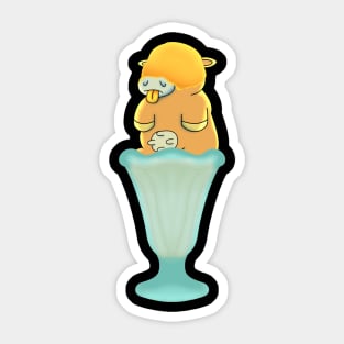 ButterScotch! - CowLick Sticker